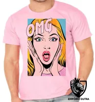 Camiseta adulto ou infantil Retro OMG  - Foto 2