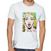 Camiseta adulto ou infantil Retro OMG  - Foto 3