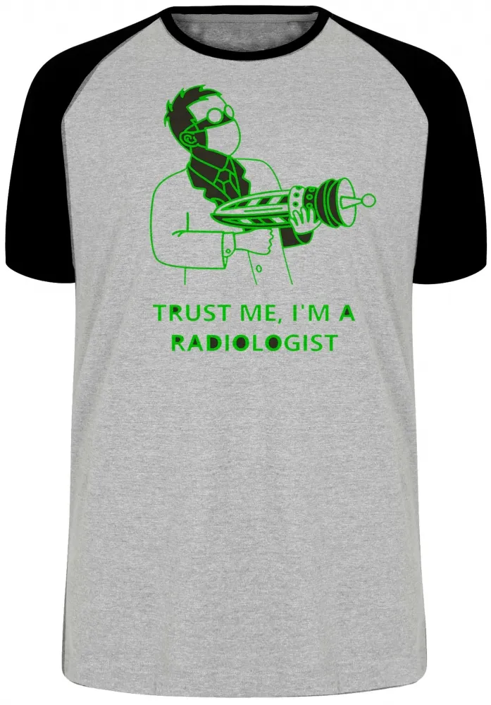 Camiseta adulto ou infantil Trust me Im radiologia radiologista Imagem