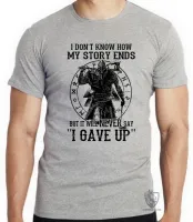 Camiseta adulto ou infantil Vikings my story Vikin - Foto 3