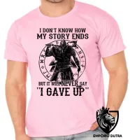 Camiseta adulto ou infantil Vikings my story Vikin - Foto 4