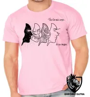 Camiseta adulto ou infantil Você tem mais corpos espiritual - Foto 4