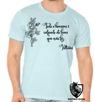Camiseta adulto ou infantil Voltaire bem que não fez - Foto 5