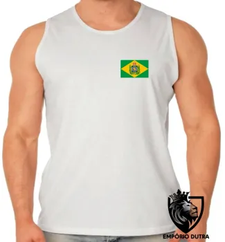 Camiseta Regata adulto ou infantil bandeira Brasil imperial monarquia - Foto 2