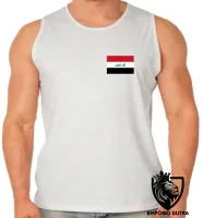 Camiseta Regata adulto ou infantil bandeira iraque - Foto 2
