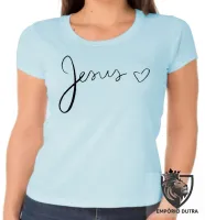 Baby look blusa Feminina Jesus cristo DEUS coração - Foto 5