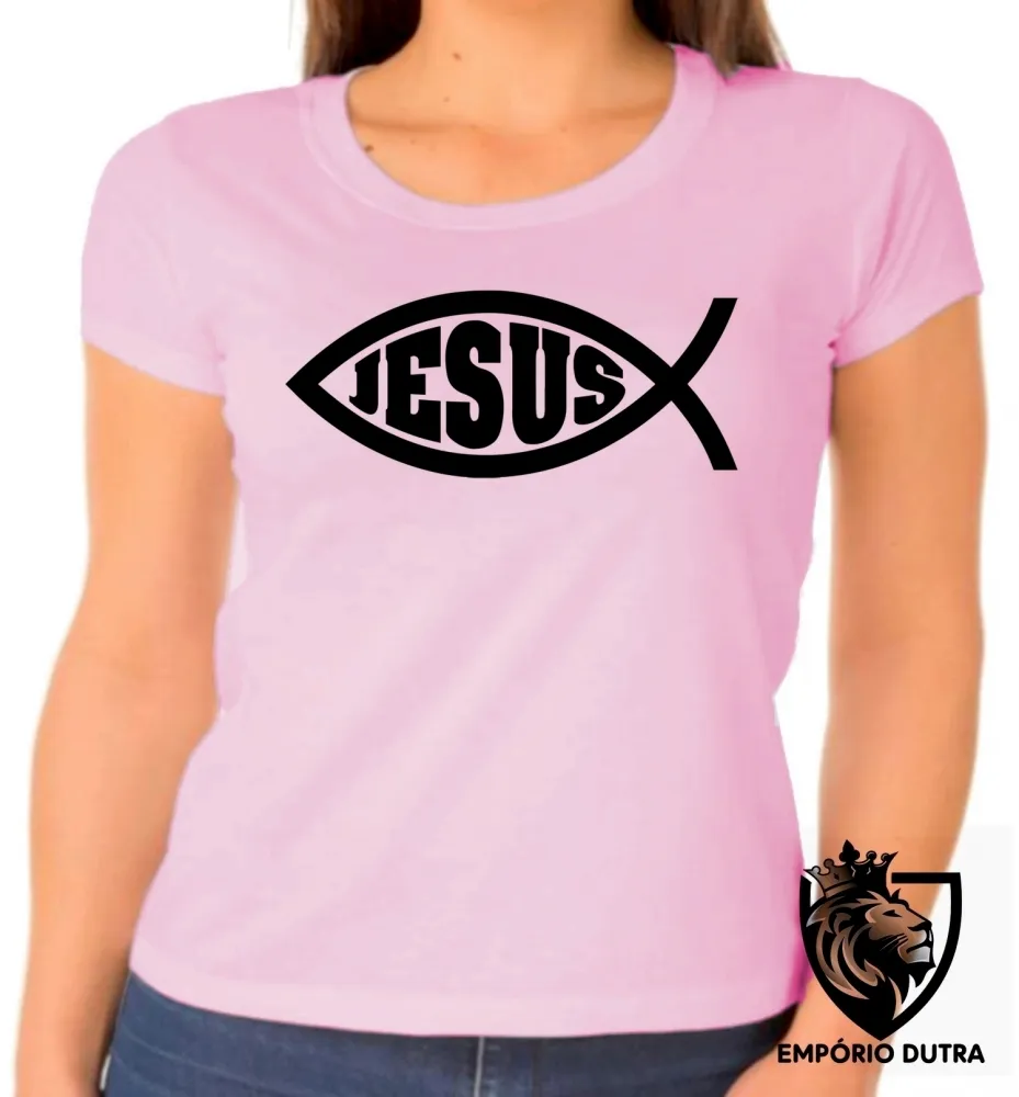 Baby look blusa Feminina Jesus Cristo Deus Cristão Cristianismo Imagem