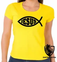 Baby look blusa Feminina Jesus Cristo Deus Cristão Cristianismo - Foto 6