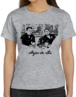 Baby look blusa Feminina Anjos da Lei filme policial tiras - Foto 3