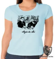 Baby look blusa Feminina Anjos da Lei filme policial tiras - Foto 5