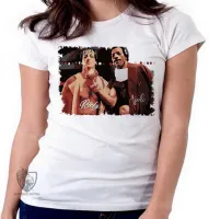Baby look blusa Feminina Apollo creed Rocky balboa boxe - Foto 3