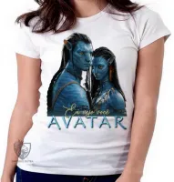 Baby look blusa Feminina Avatar eu vejo você - Foto 3