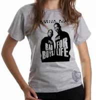 Baby look blusa Feminina Bad Boys will smith - Foto 3