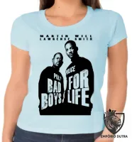 Baby look blusa Feminina Bad Boys will smith - Foto 5