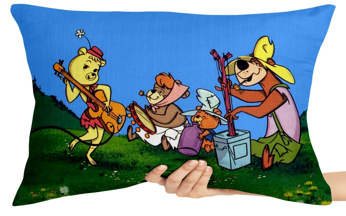 Capa de Almofada ou Travesseiro Zé Buscapé e família