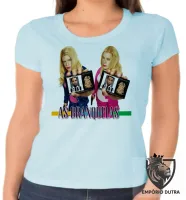 Baby look blusa Feminina Branquelas filme engraçado - Foto 2