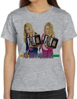 Baby look blusa Feminina Branquelas filme engraçado - Foto 5