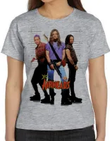 Baby look blusa Feminina cabeças de vento filme antigo - Foto 4