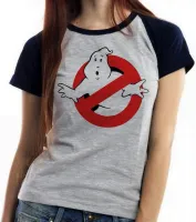 Baby look blusa Feminina Caça Fantasmas ghost busters - Foto 4