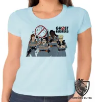 Baby look blusa Feminina Caça fantasmas mulheres Ghostbusters - Foto 2