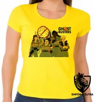 Baby look blusa Feminina Caça fantasmas mulheres Ghostbusters - Foto 3