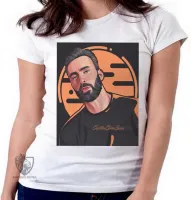 Baby look blusa Feminina Captain Chris Evans - Foto 3