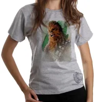 Baby look blusa Feminina Chewbacca gritando - Foto 6