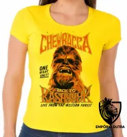 Baby look blusa Feminina Chewbacca kashyk - Foto 3