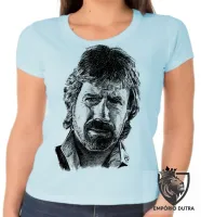Baby look blusa Feminina Chuck norris ator americano luta kung fu - Foto 6