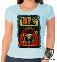 Baby look blusa Feminina Cobra sylvester stallone rambo - Foto 2