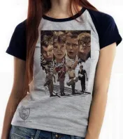 Baby look blusa Feminina Conta comigo filme antigo stand by me - Foto 6