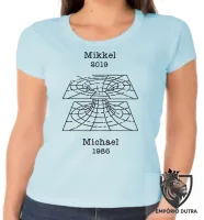 Baby look blusa Feminina Dark Mikkel Michael - Foto 2