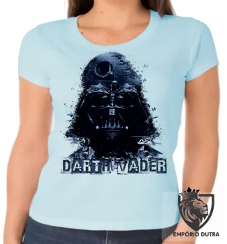 Baby look blusa Feminina Darth Vader star wars vilão - Foto 2