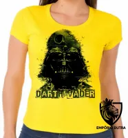 Baby look blusa Feminina Darth Vader star wars vilão - Foto 3