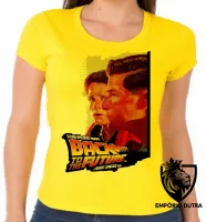 Baby look blusa Feminina De volta futuro back future - Foto 3