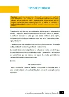383 - Português - Gramática - Termos Essenciais da Oração - Tipos de Predicado - 8º ano - PDF com 7 páginas - Foto 2