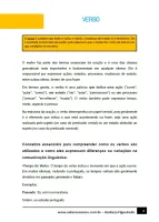384 - Português - Gramática - Termos Essenciais da Oração - Verbo - 8º ano - PDF com 4 páginas - Foto 2
