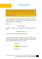 138 - Português - Gramática - Termos Essenciais da Oração - Tipos de Sujeito - 8º ano - PDF com 8 páginas - Foto 2