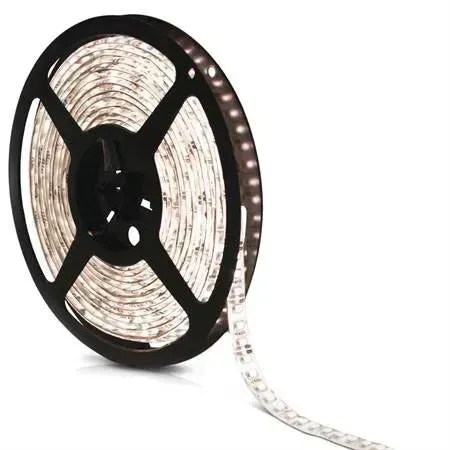 Fita LED 120 led Branca morno neutro 4000k 12v rolo 5 metros 12v Imagem