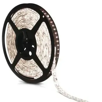 Fita LED 120 led Branca morno neutro 4000k 12v rolo 5 metros 12v