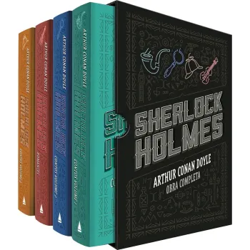 Livro - Boxe Sherlock Holmes - 4 Volumes