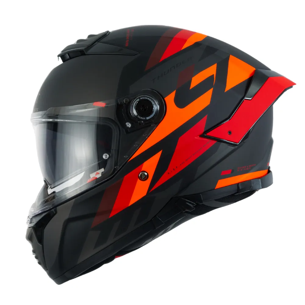 CAPACETE MT THUNDER 4 SV ERGO B15 VERM/FOSCO Imagem