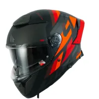 CAPACETE MT THUNDER 4 SV ERGO B15 VERM/FOSCO - Foto 3