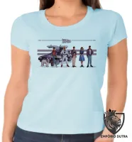 Baby look blusa Feminina De volta para o futuro filme - Foto 2
