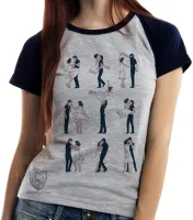 Baby look blusa Feminina Dirty Dancing passos - Foto 2