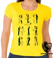 Baby look blusa Feminina Dirty Dancing passos - Foto 5