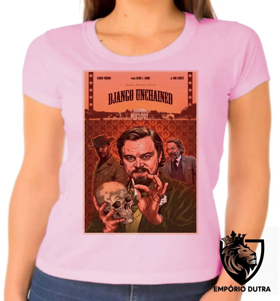 Baby look blusa Feminina Django livre