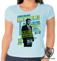 Baby look blusa Feminina Dr. House James Wilson - Foto 6