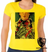 Baby look blusa Feminina Edward Mãos de tesoura churrasco - Foto 3