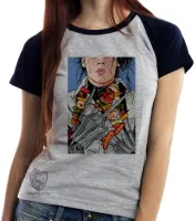 Baby look blusa Feminina Edward Mãos de tesoura churrasco - Foto 4